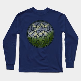 Rainy Mandala Long Sleeve T-Shirt